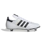 Crampons Adidas World Cup Blanc et noir ID4044 Lateral