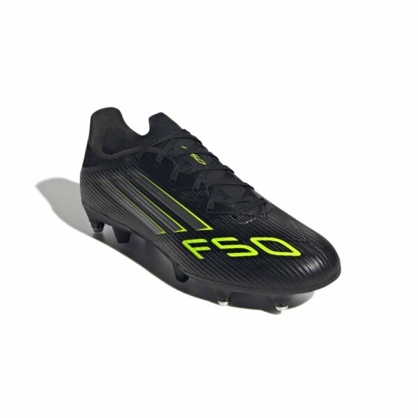 Crampons de football F50 League SG Noir JH7730 Front Lateral Top