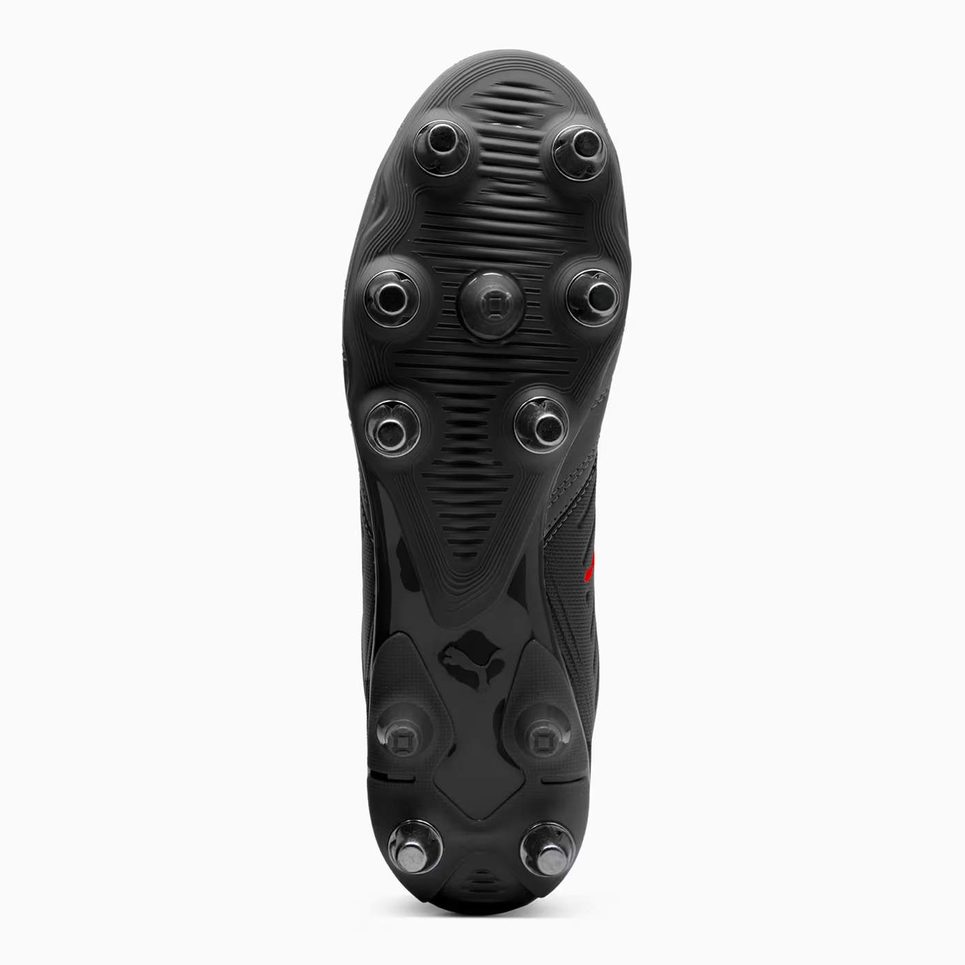 Crampons de rugby Puma Avant Noir et rouge 106715-07 Bottom