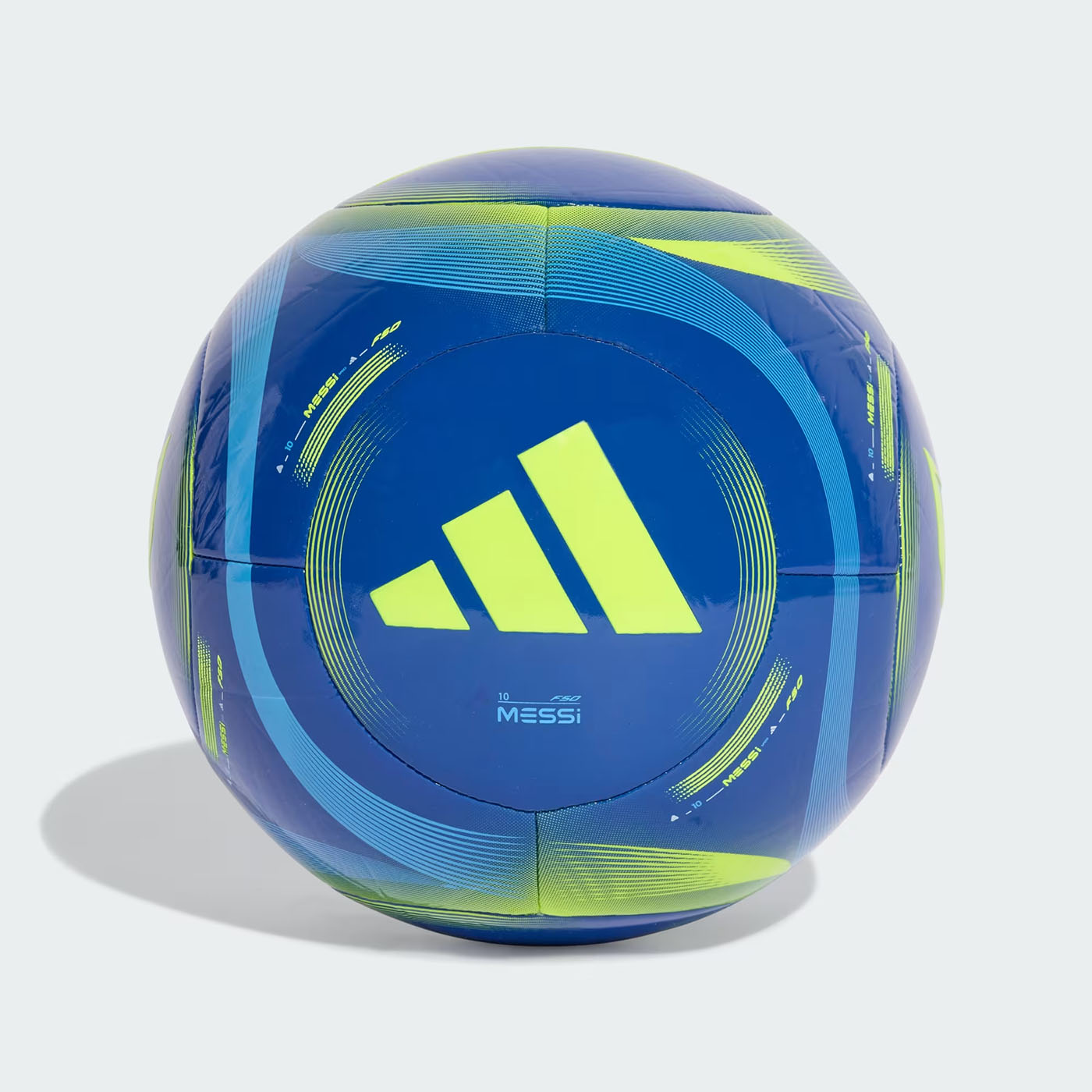Ballon de football Messi Club Bleu roi et jaune Taille 5 JI8286 Dos