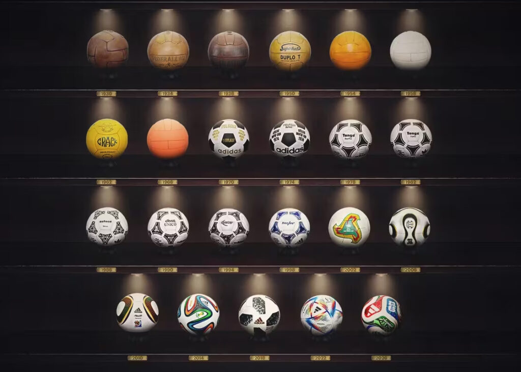 FIFA World Cup, tous les ballons officiels de 1930 à 2026