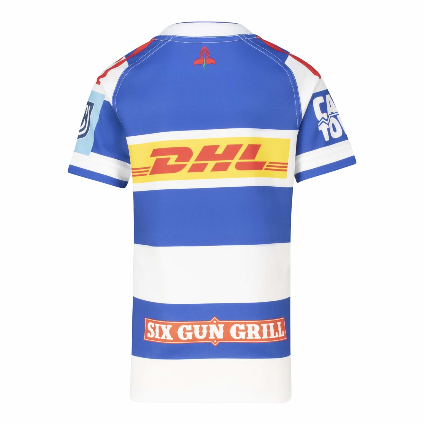 Maillot Domicile Stormers URC pour enfant Adidas Bleu et blanc KK8340 Dos