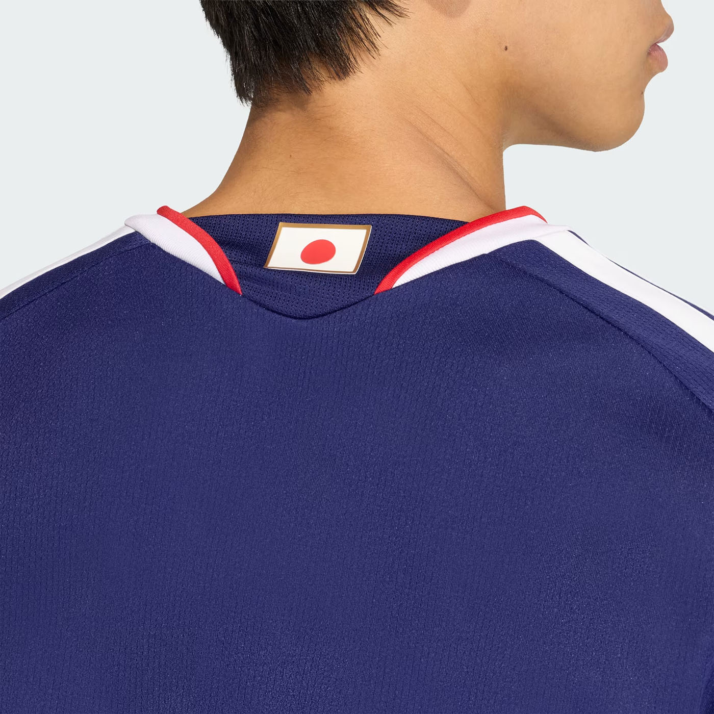 Maillot de foot Replica Domicile Japon 2026:2027 Adidas Bleu KD3345 Detail Dos Col