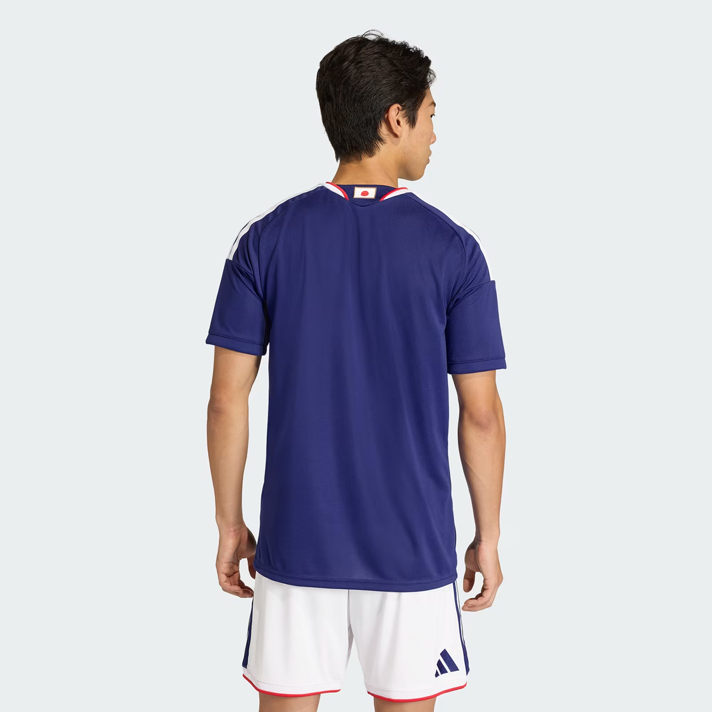 Maillot de foot Replica Domicile Japon 2026:2027 Adidas Bleu KD3345 Vue porté de dos