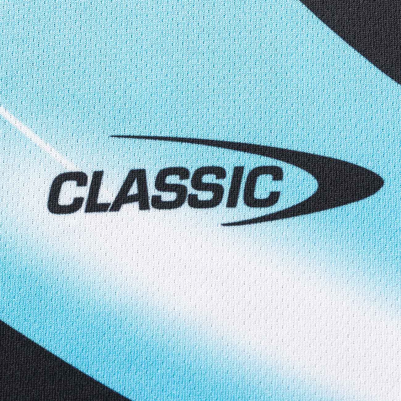 T-shirt d'échauffement Cronulla-Sutherland Sharks NRL Pro Retail CSI-CSR26MT6 Detail Classic logo