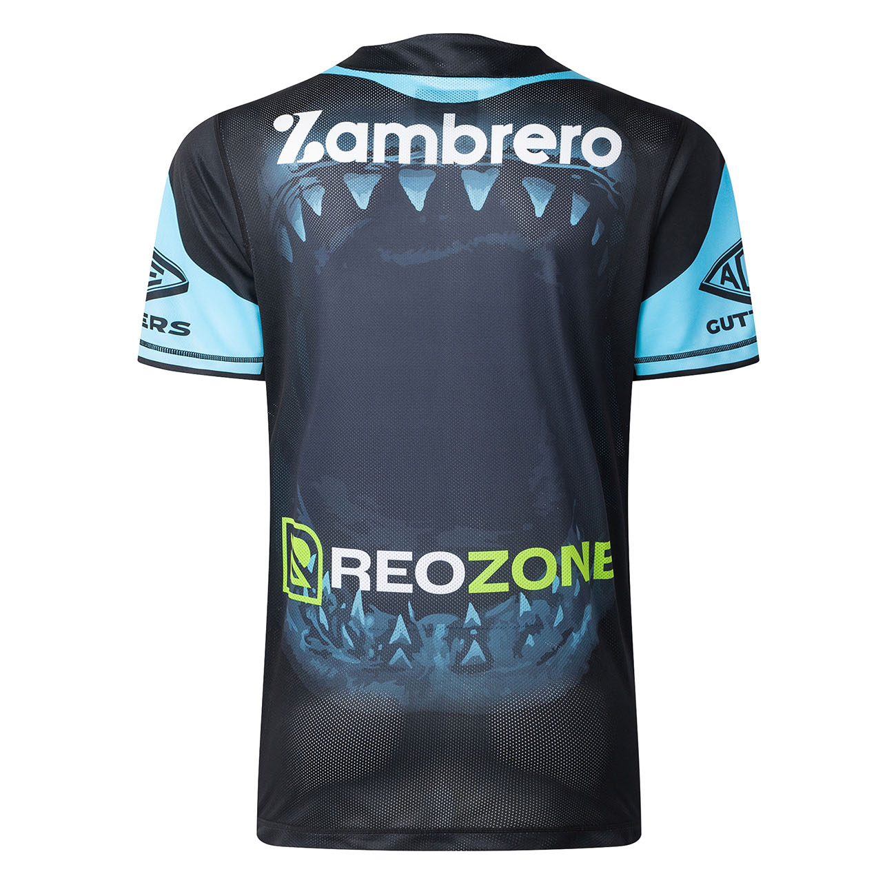 T-shirt d'échauffement Cronulla-Sutherland Sharks NRL Pro Retail CSI-CSR26MT6 Dos