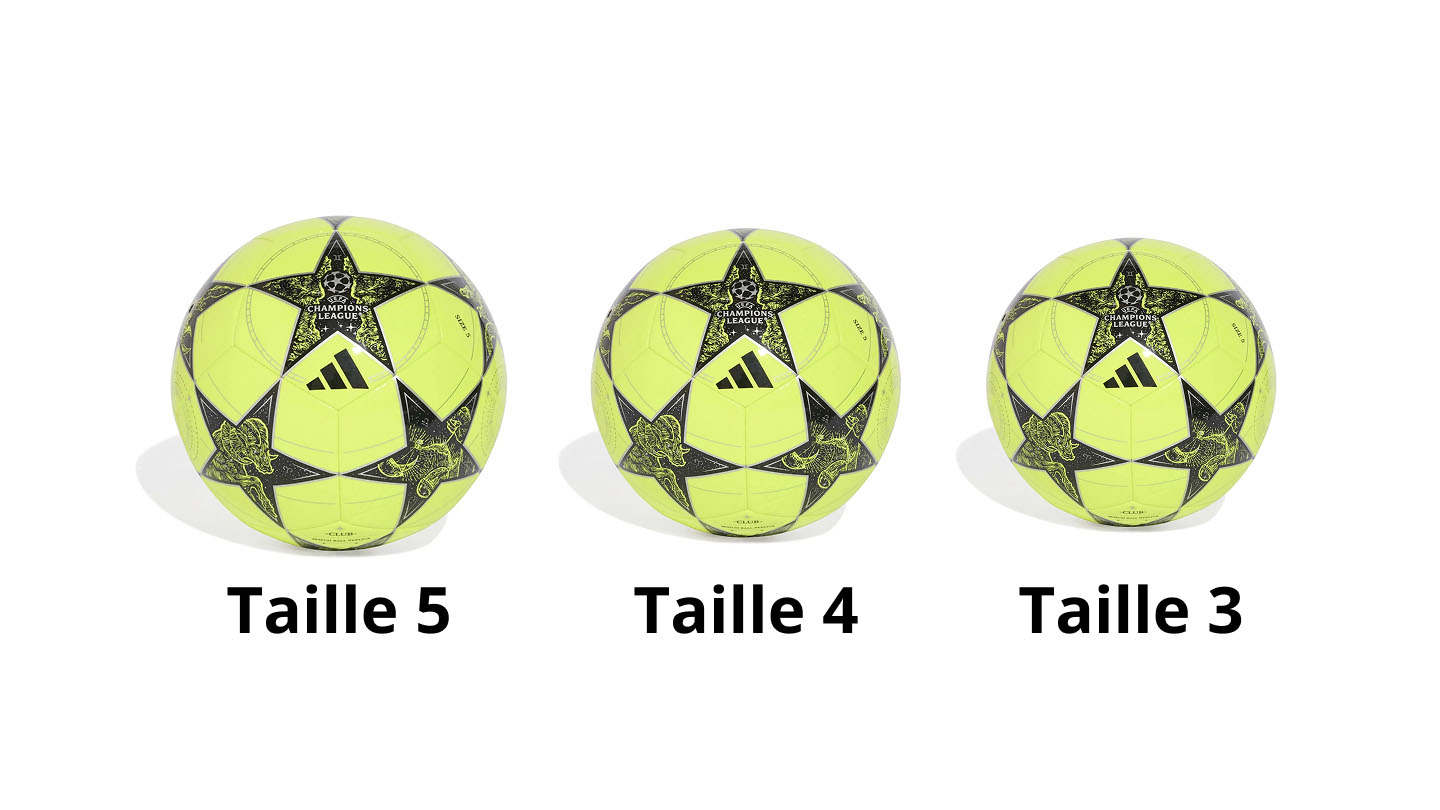 Comment choisir la taille de son ballon de foot ? (Taille 3, 4 ou 5)