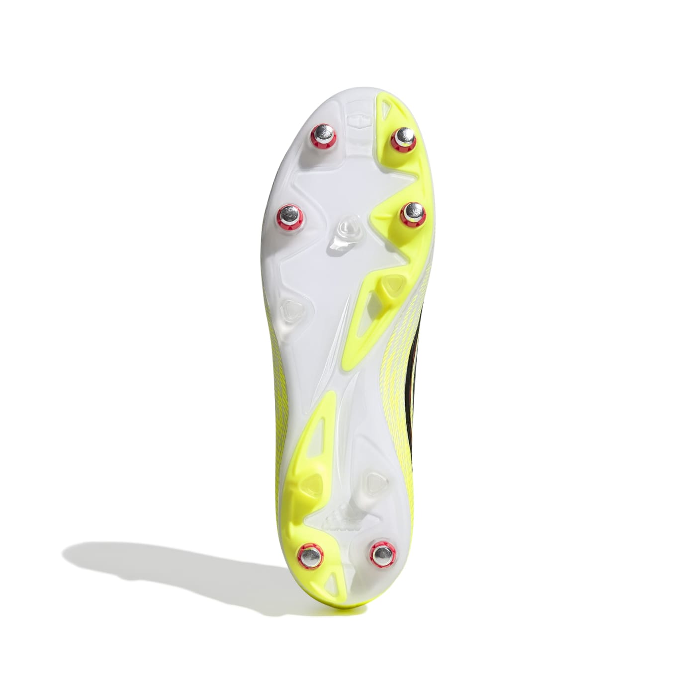 Crampons Adidas F50 League SG Jaune vif et blanc JR8983 Bottom