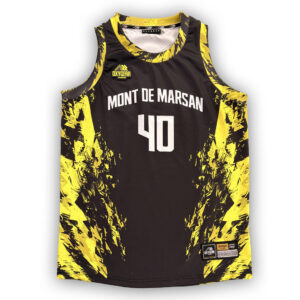 Débardeur « Oxygear » Mont de Marsan 40 Blast Volt Jaune Noir Face