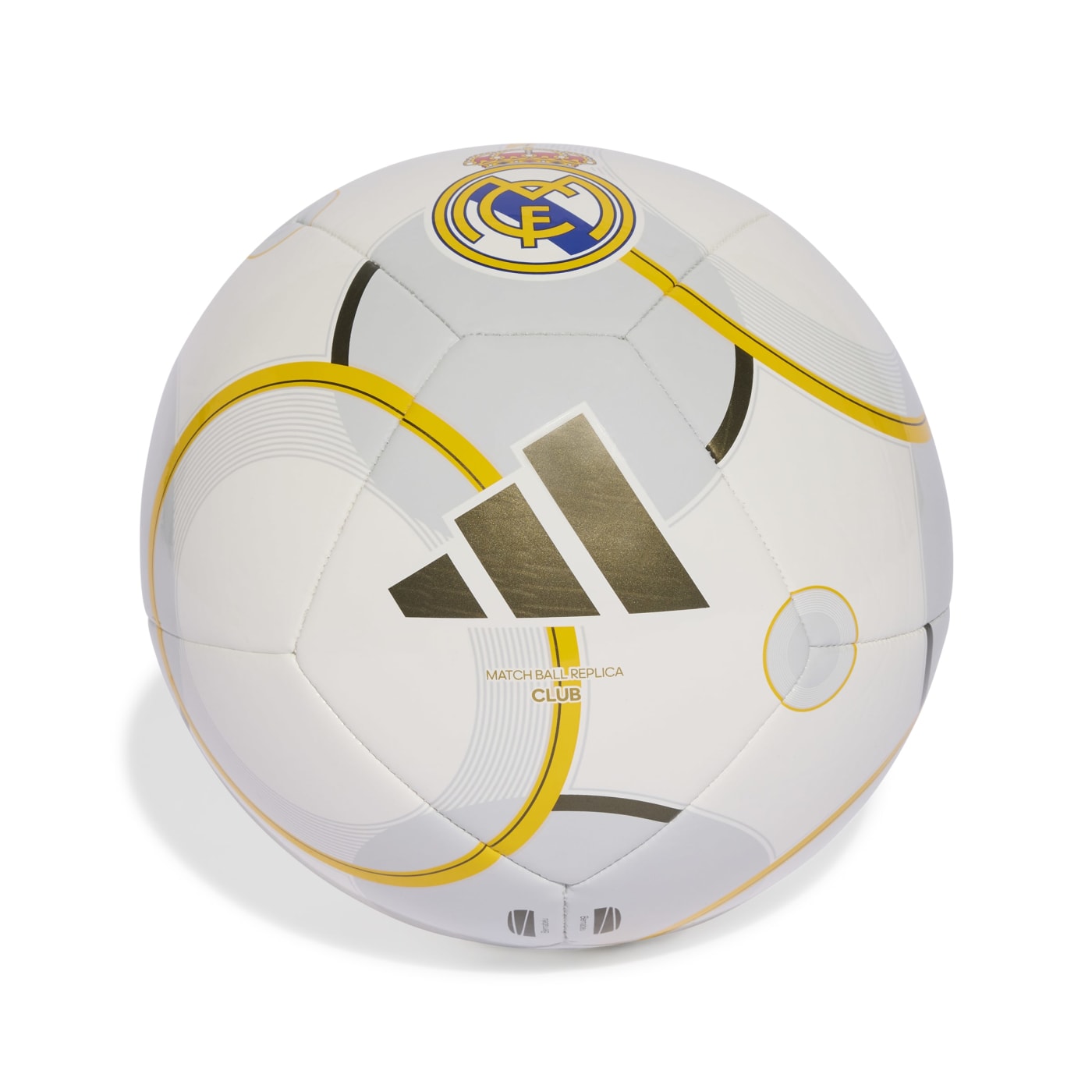 Ballon de foot Domicile Real Madrid Club Adidas Taille 5 JN7360 Face