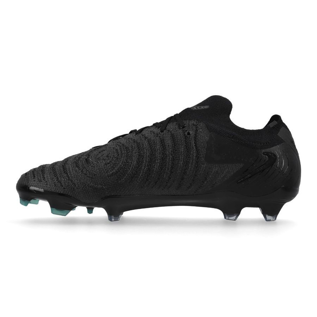 Crampons Nike Phantom GX II Elite FG Shadow Noir et vert nuit FJ2559-002 Medial