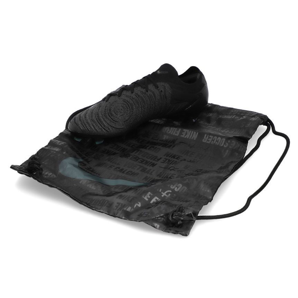 Crampons Nike Phantom GX II Elite FG Shadow Noir et vert nuit FJ2559-002 With Bag