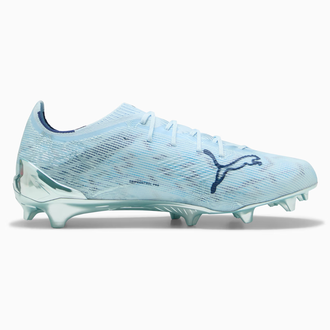 Crampons Puma Ultra 6 Ultimate FG Bleu ciel 108699-03 Medial