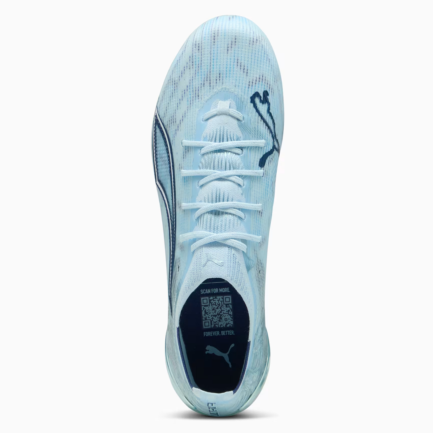 Crampons Puma Ultra 6 Ultimate FG Bleu ciel 108699-03 Top