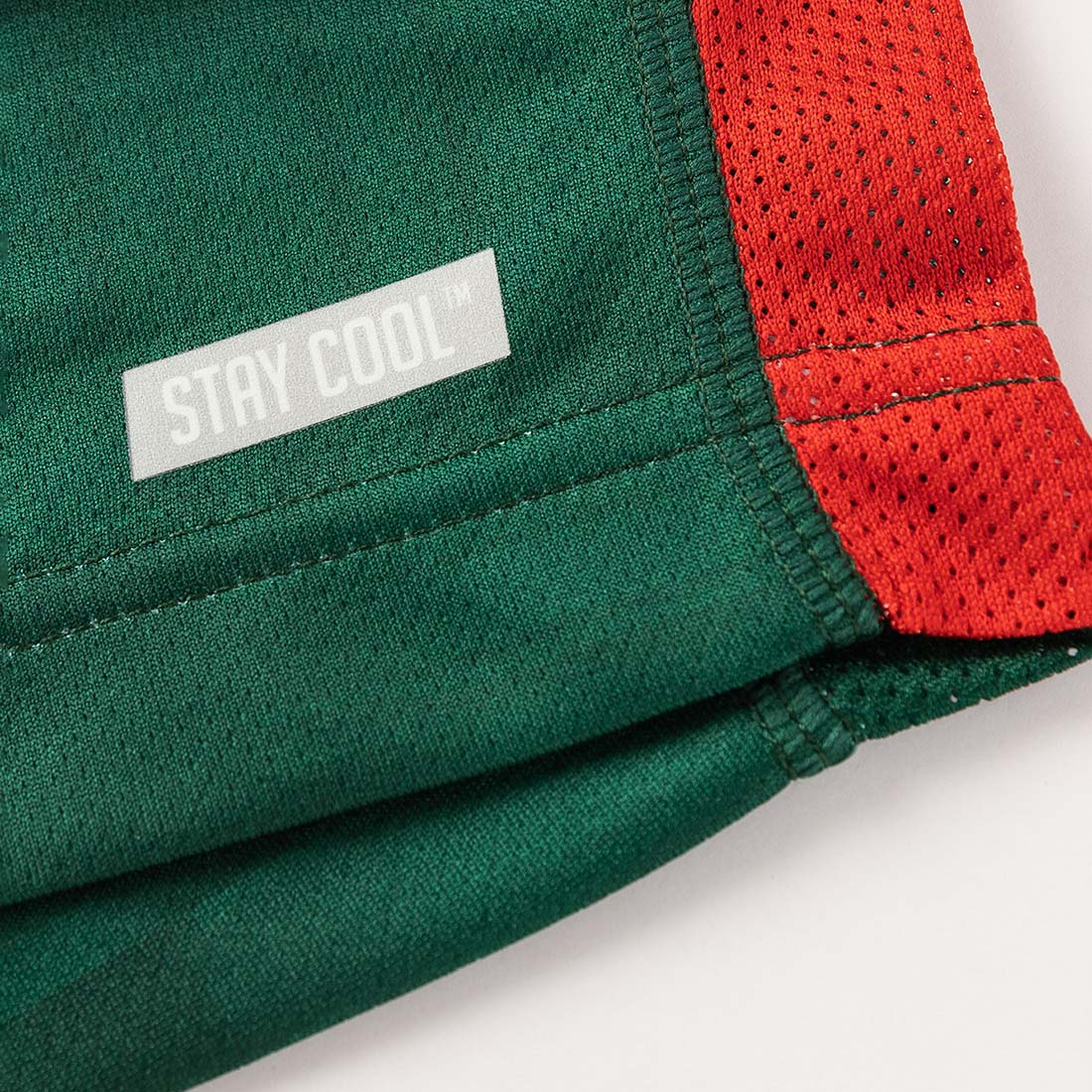 Débardeur d'entrainement Rabbitohs 2026 NRL Pro Singlet CSI-SS26MSI1 Detail Bas Lateral Stay Cool