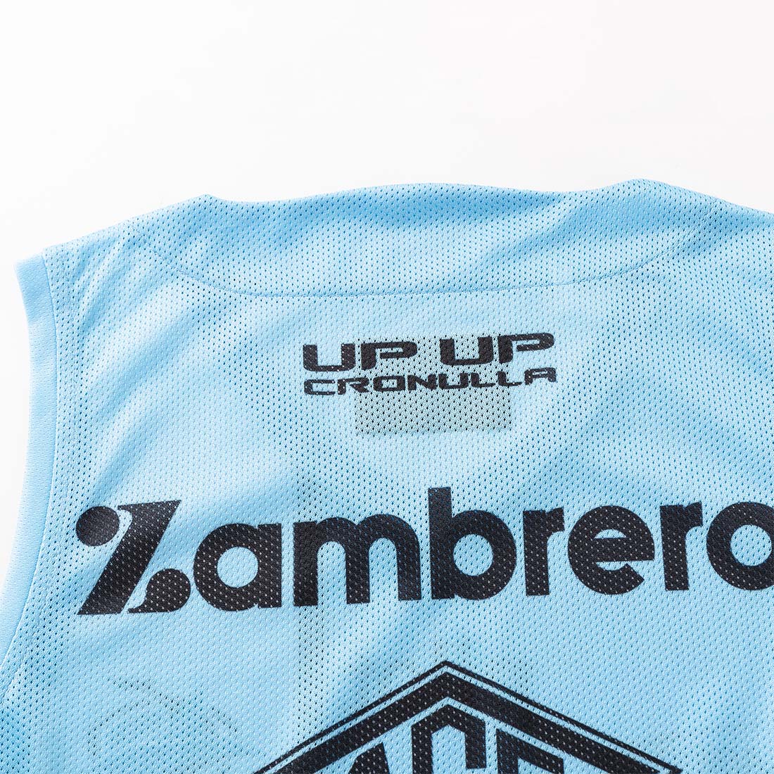 Débardeur d’entrainement Sharks 2026 NRL Pro Singlet CSI-CS26MSI1 Detail Dos Col