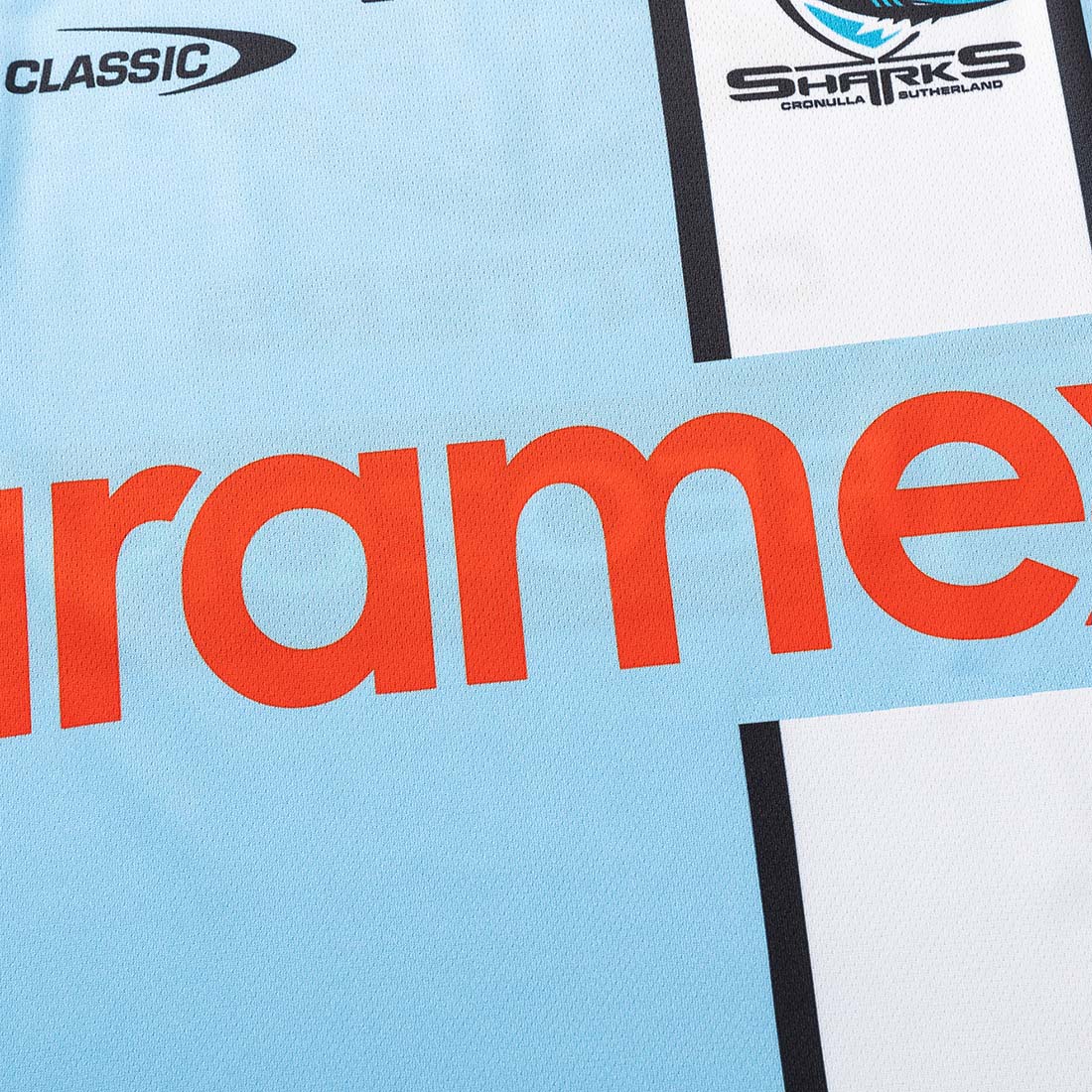 Débardeur d’entrainement Sharks 2026 NRL Pro Singlet CSI-CS26MSI1 Detail Face