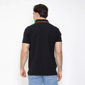 Polo Homme Painter Noir Stade Toulousain Vue porté de dos