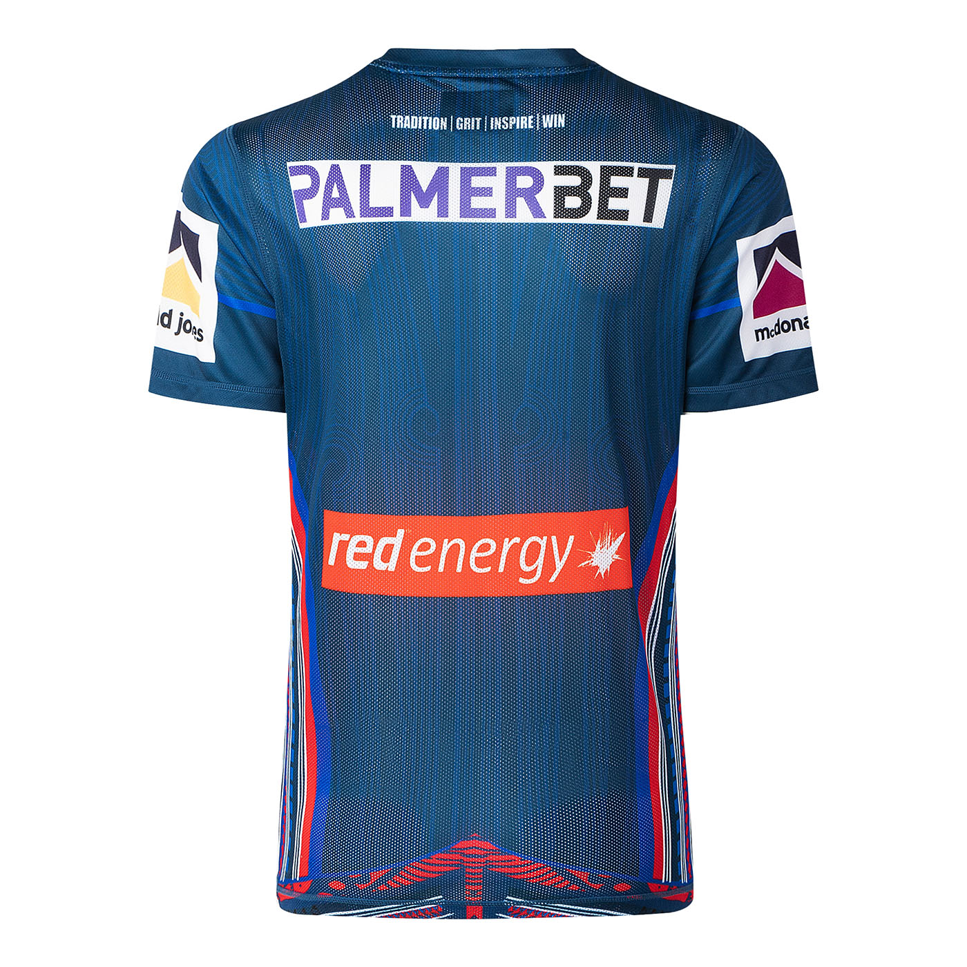 T-shirt d'échauffement Knights 2026 Pro NRL pour homme CSI-NKR26MT6 Dos