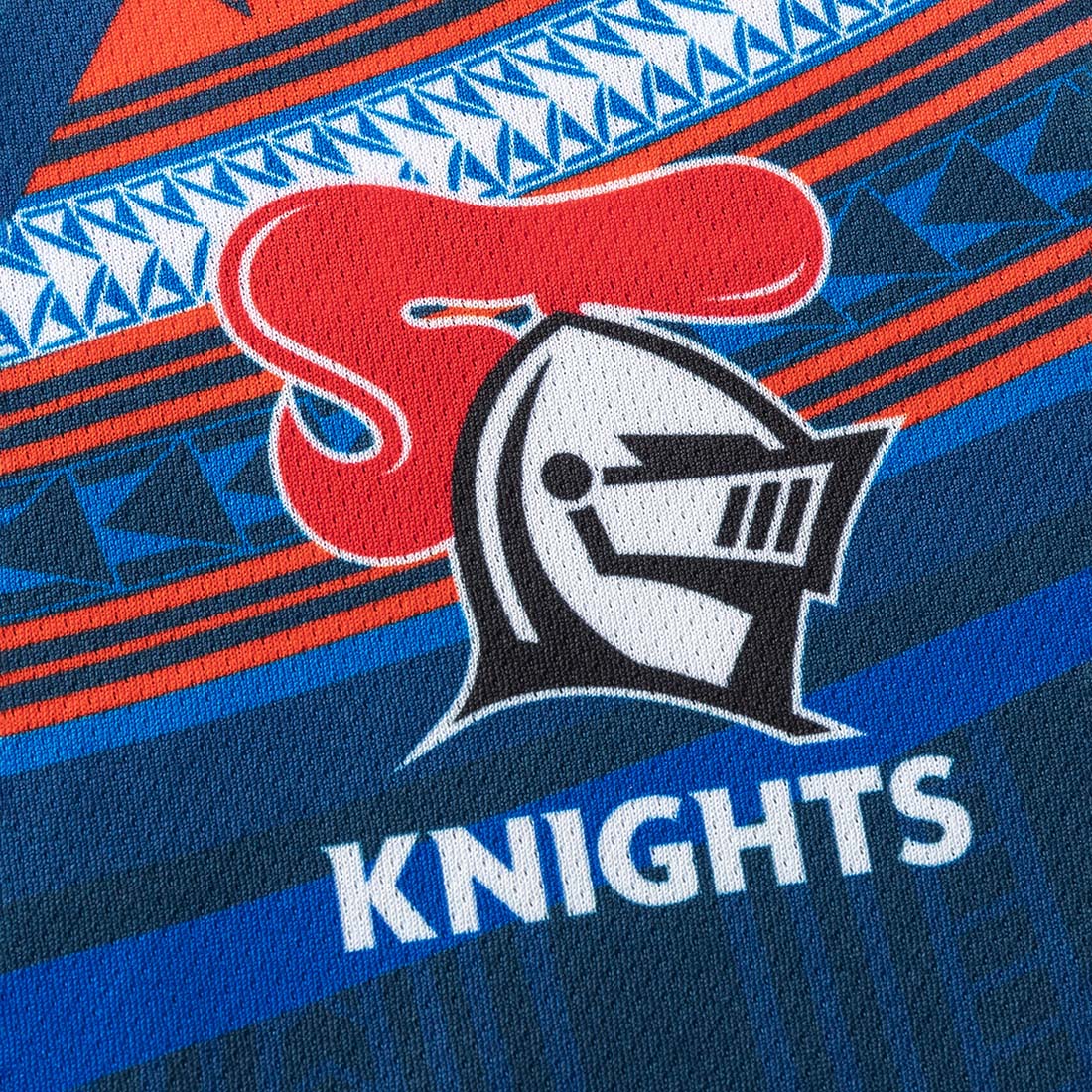T-shirt d'échauffement Knights 2026 Pro NRL pour homme CSI-NKR26MT6 Logo Knights