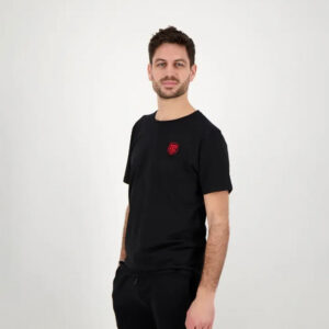 T-shirt pour Homme Reflect Stade Toulousain Noir Vue porté de face lateral
