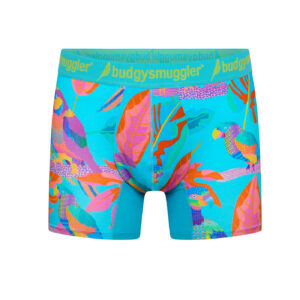 Boxer pour homme Budgy Smuggler Electro Perroquets Face