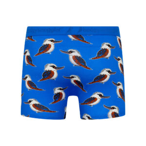 Boxer pour homme Budgy Smuggler Kookaburras Bleu Dos