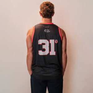 Débardeur « Basketball » Budgy Smuggler Stade Toulousain Rugby Vue porté de dos