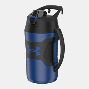 Gourde Under Armour 1,9L UA Playmaker Jug Bleu roi et noir Face Lateral