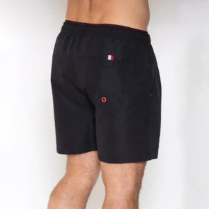 Short de bain pour homme Melease Stade Toulousain Rugby Noir Vue porté de dos