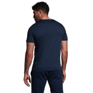 T-shirt Canterbury CCC Logo Bleu marine QE546720 Vue porté de dos