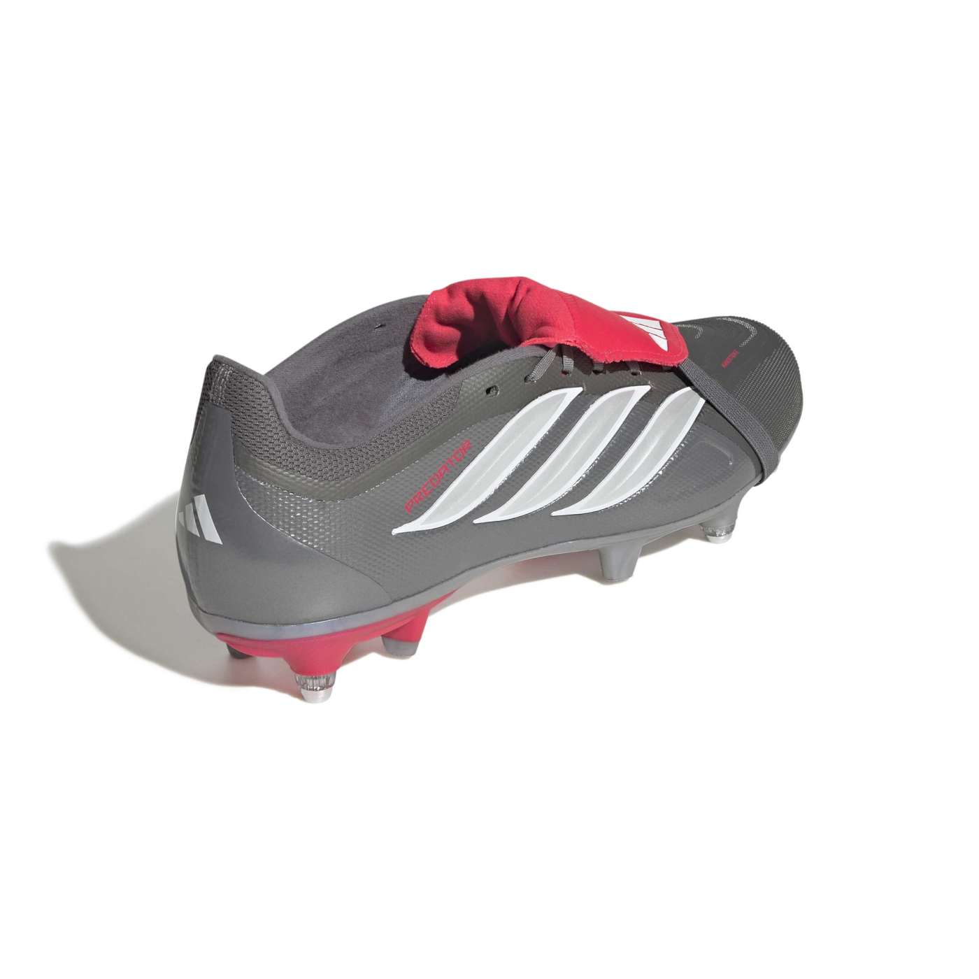 Crampons à languette rabattue Adidas Predator League SG Gris KI6295 Back Lateral Top