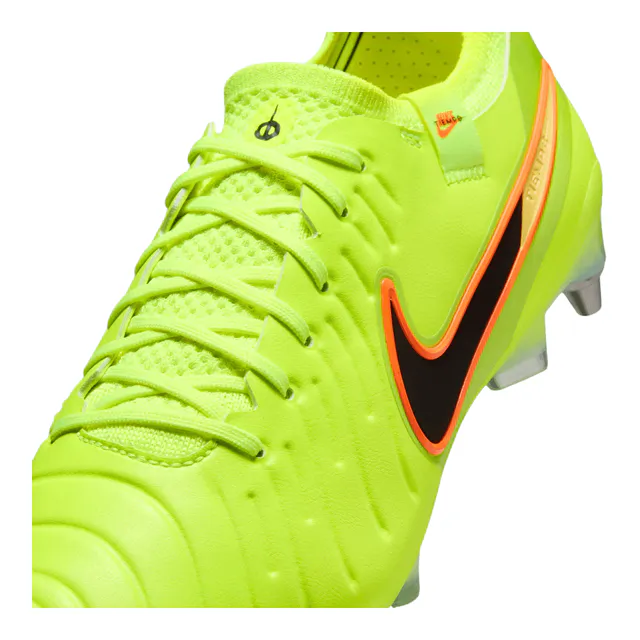 Crampons Nike Tiempo Legend 10 Elite SG-Pro Edition Joueur Max Voltage – Image 4