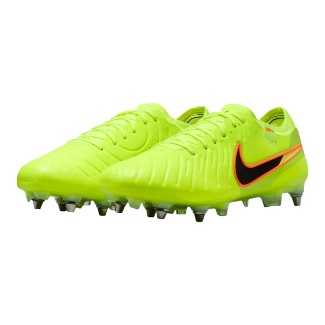 Crampons Nike Tiempo Legend 10 Elite SG-Pro Edition Joueur Max Voltage – Image 10