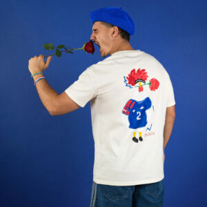 T-shirt Crunch Creator Le Coq par Les Choses Simples Édition limitée Vue porté de dos