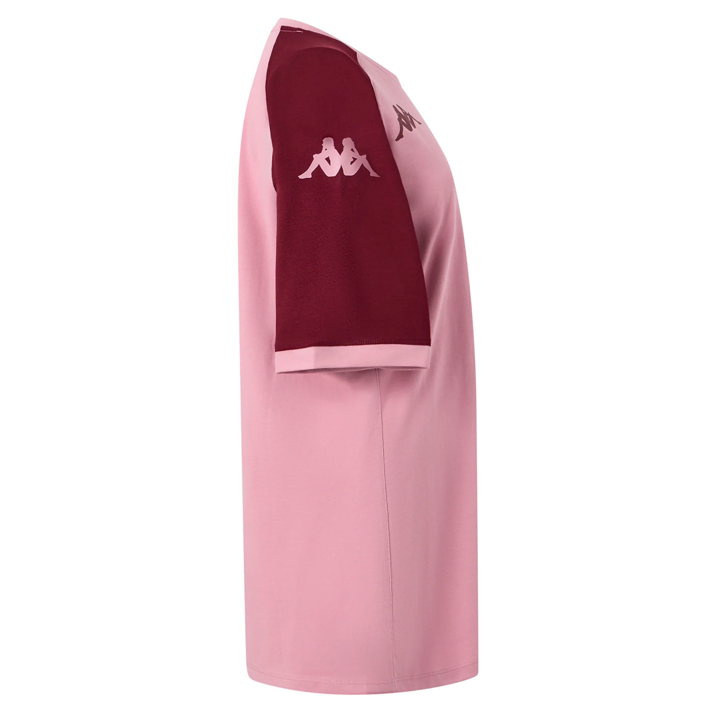 T-shirt Mokibo Union Bordeaux Bègles 2025:26 Kappa Rose 331Z42W AOB Lateral