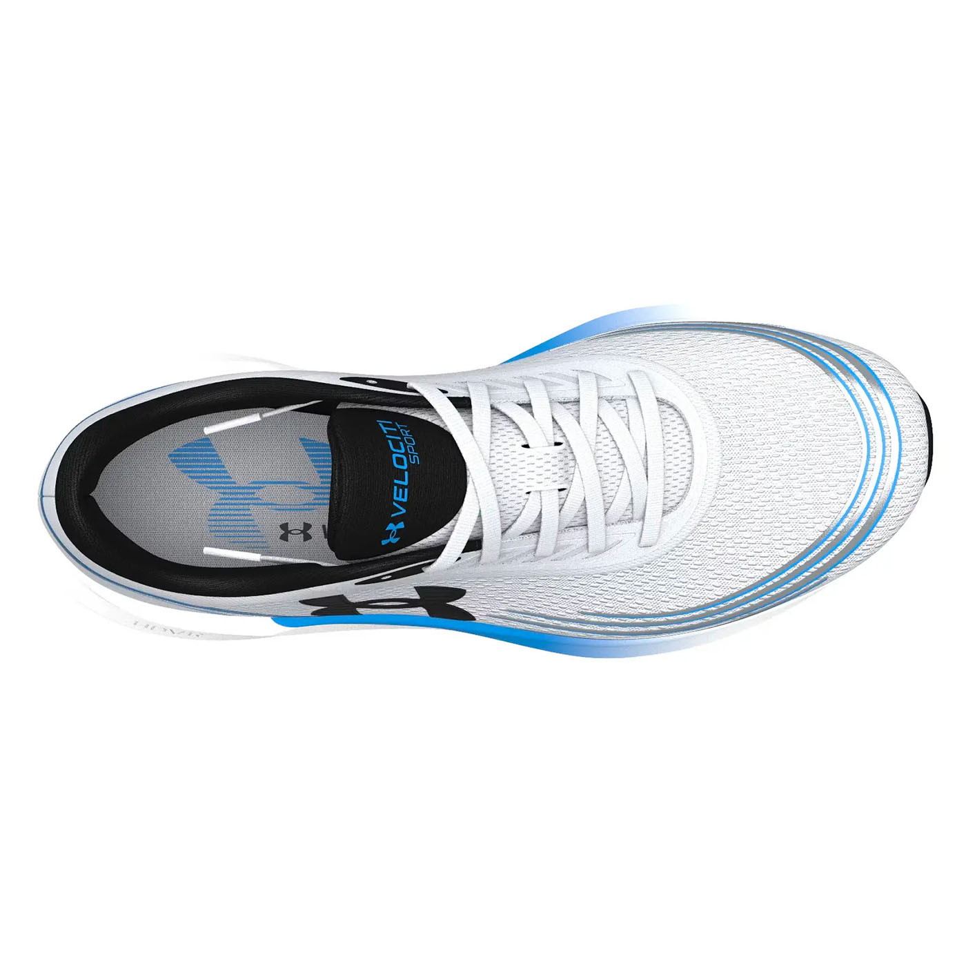 Chaussure de running Homme UA Velociti Sport Gris et bleu 6014708-023 Top
