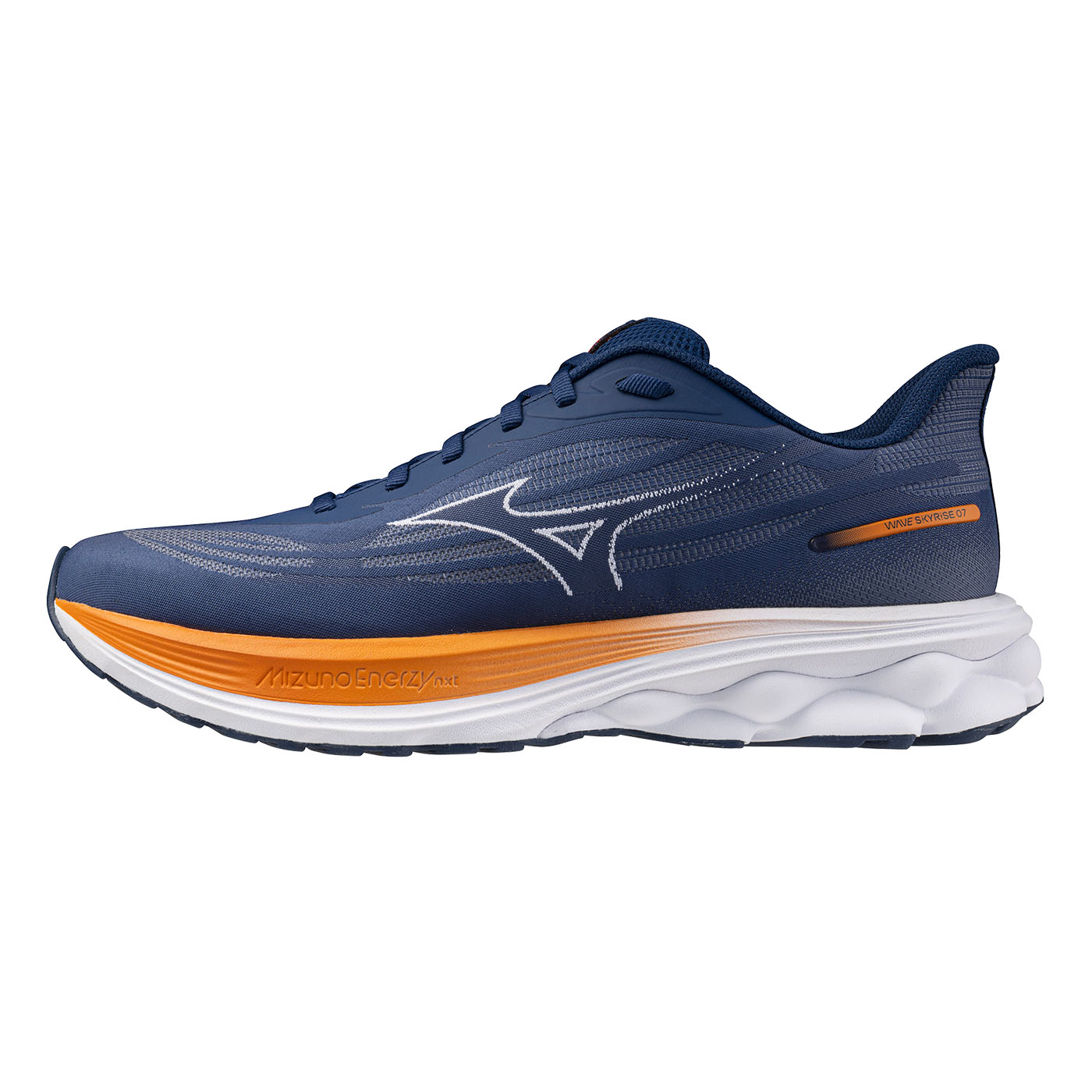 Chaussures de running Mizuno Wave Skyrise 7 Homme Bleu nuit J1GC260905 Lateral