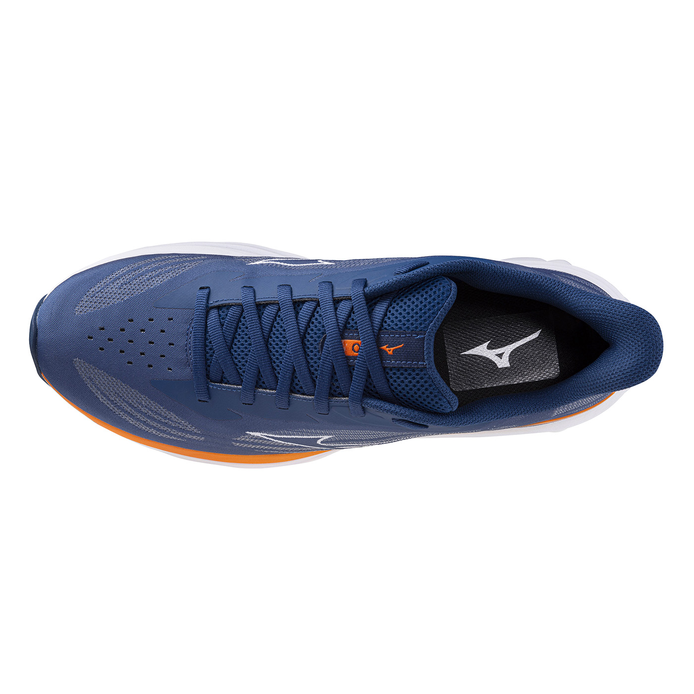 Chaussures de running Mizuno Wave Skyrise 7 Homme Bleu nuit J1GC260905 Top
