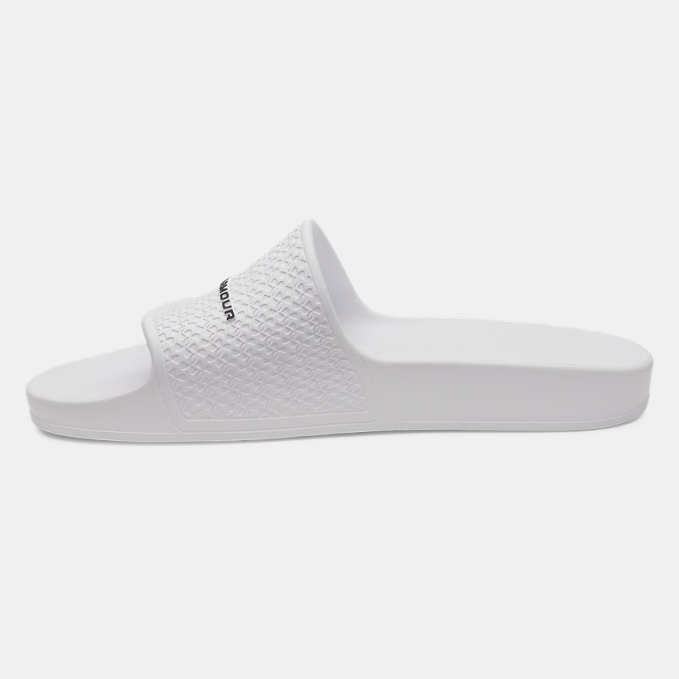 Claquettes UA ARMR Shower Under Armour Blanc 6007528-100 Medial