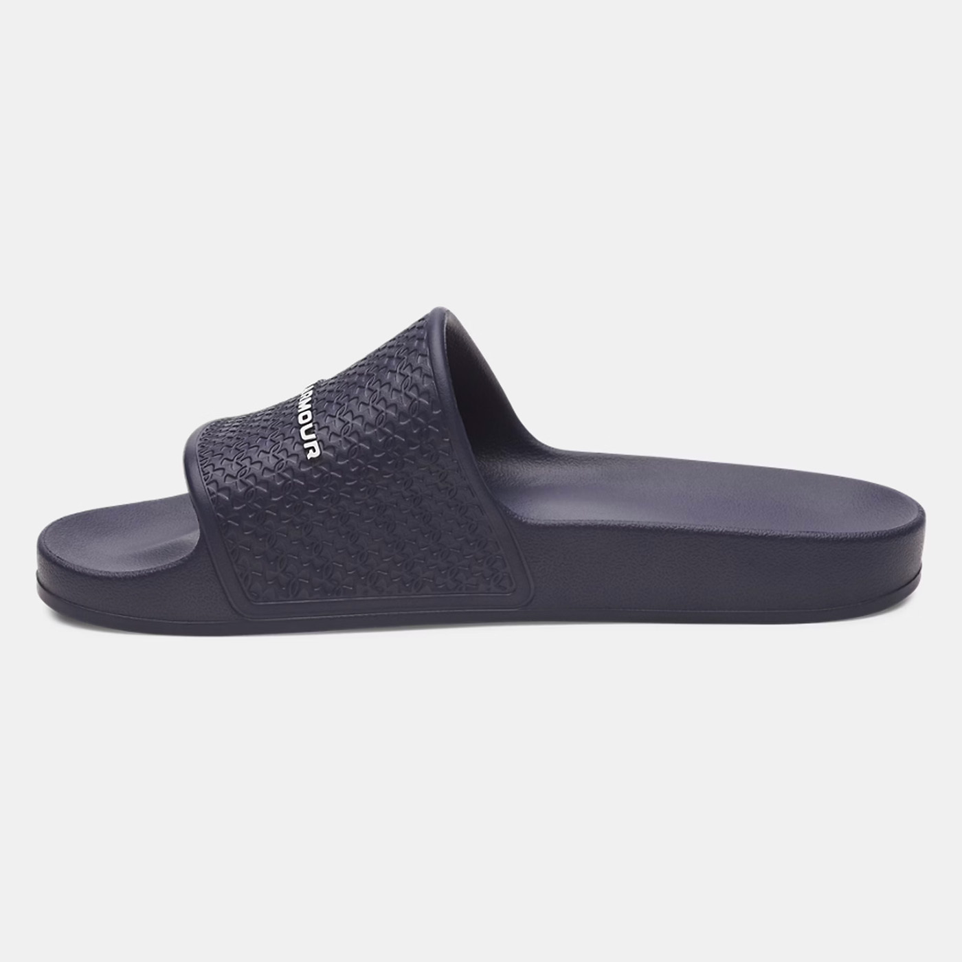 Claquettes UA ARMR Shower Under Armour Bleu marine nuit 6007528-410 Medial
