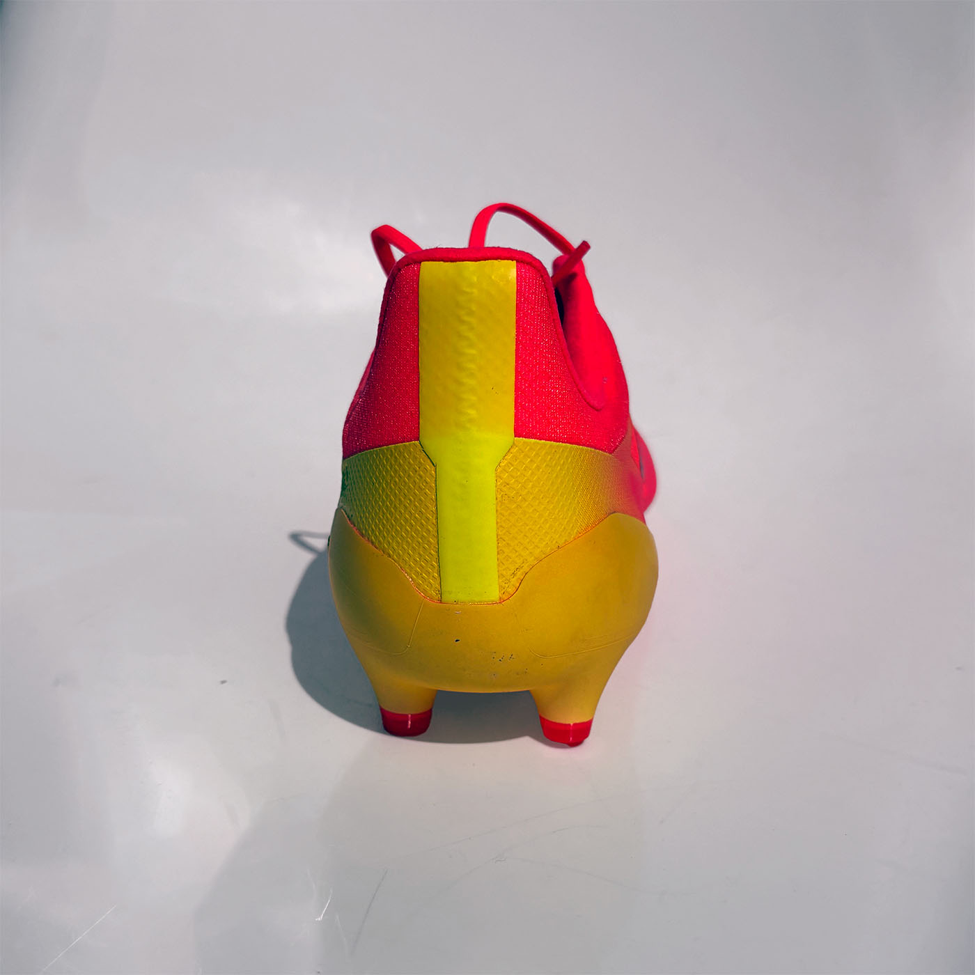 Crampons Adidas Adizero RS15 Pro FG Rose et jaune KI3660 Back
