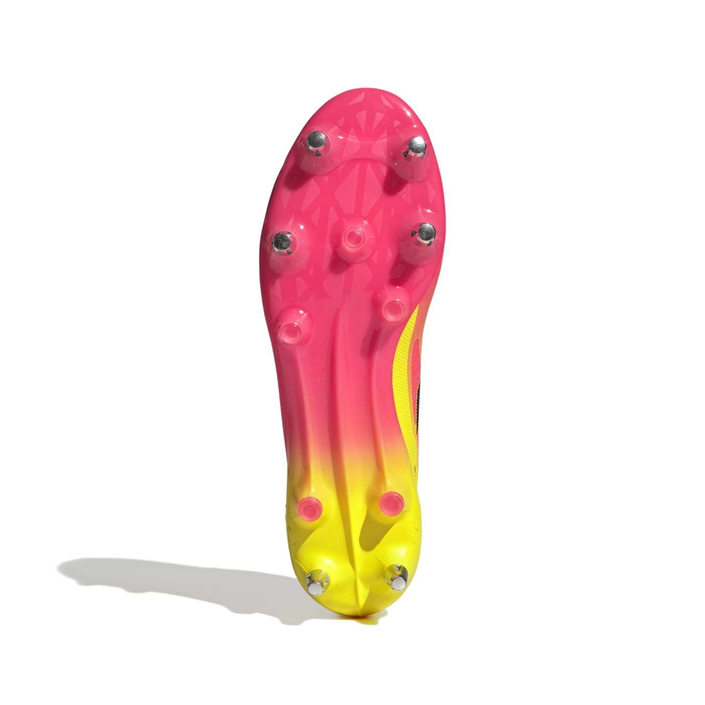 Crampons Adidas Adizero RS15 Pro SG Rose et jaune KI3664 Bottom