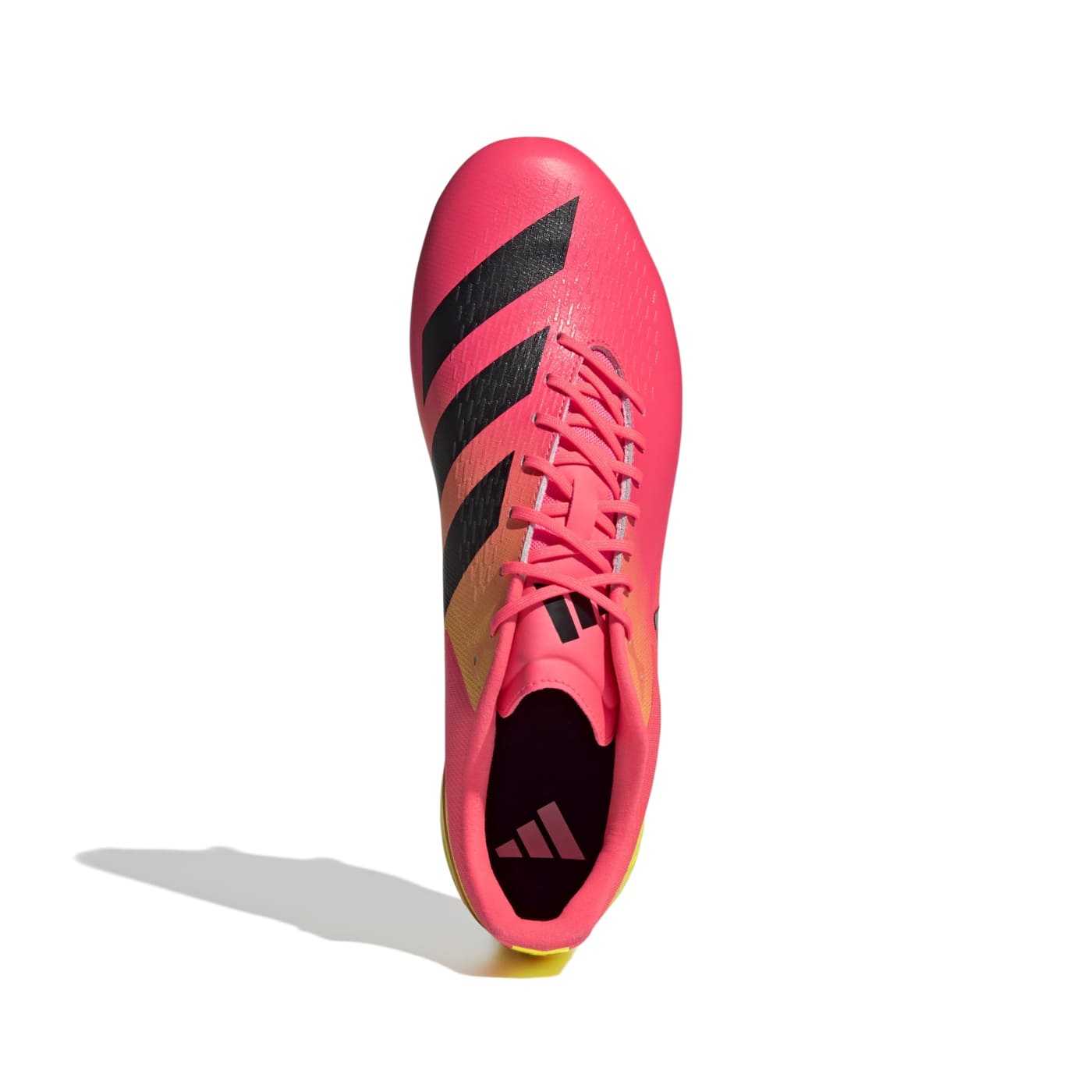 Crampons Adidas Adizero RS15 Pro SG Rose et jaune KI3664 Top