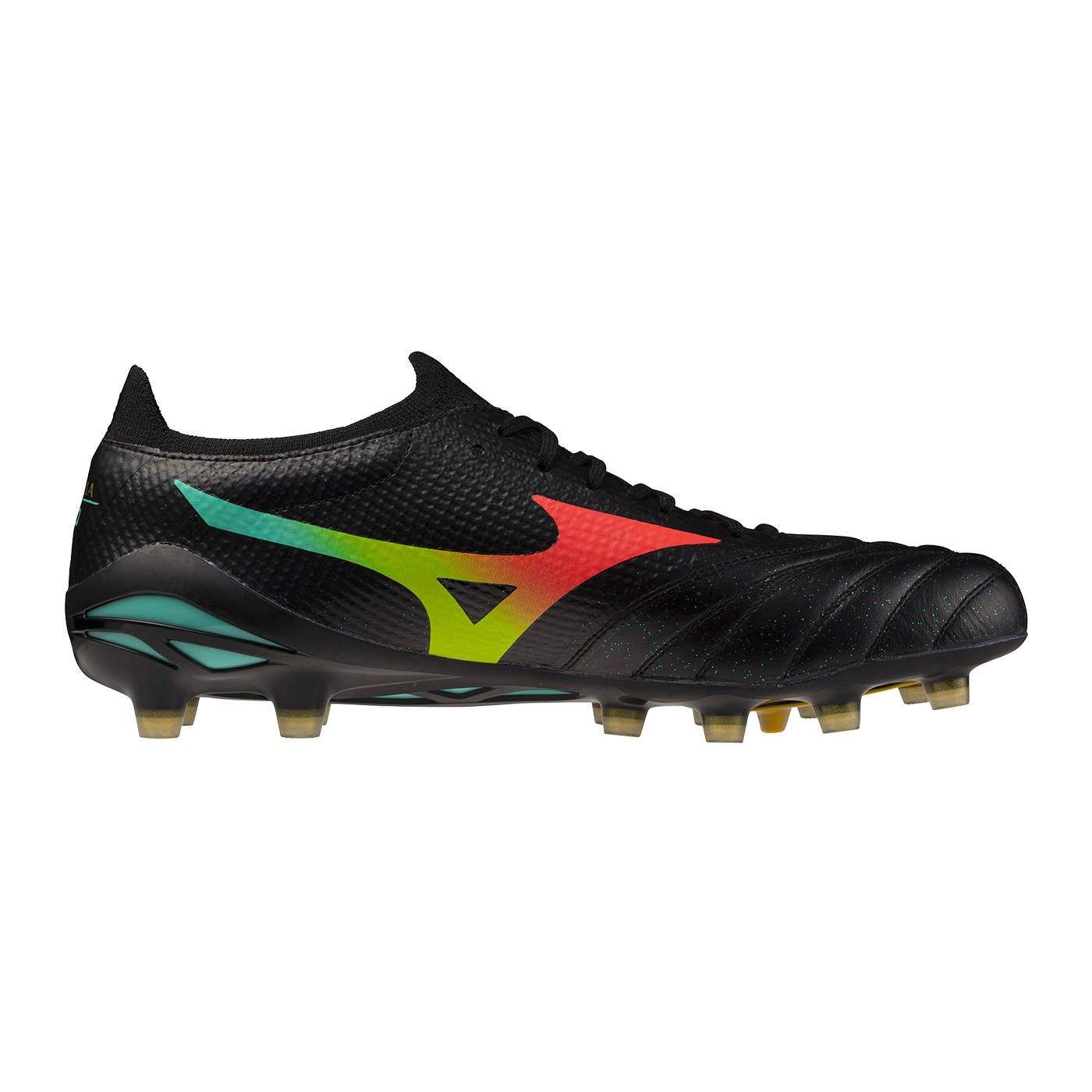 Crampons Mizuno Morelia Neo V β Elite Noir Medial