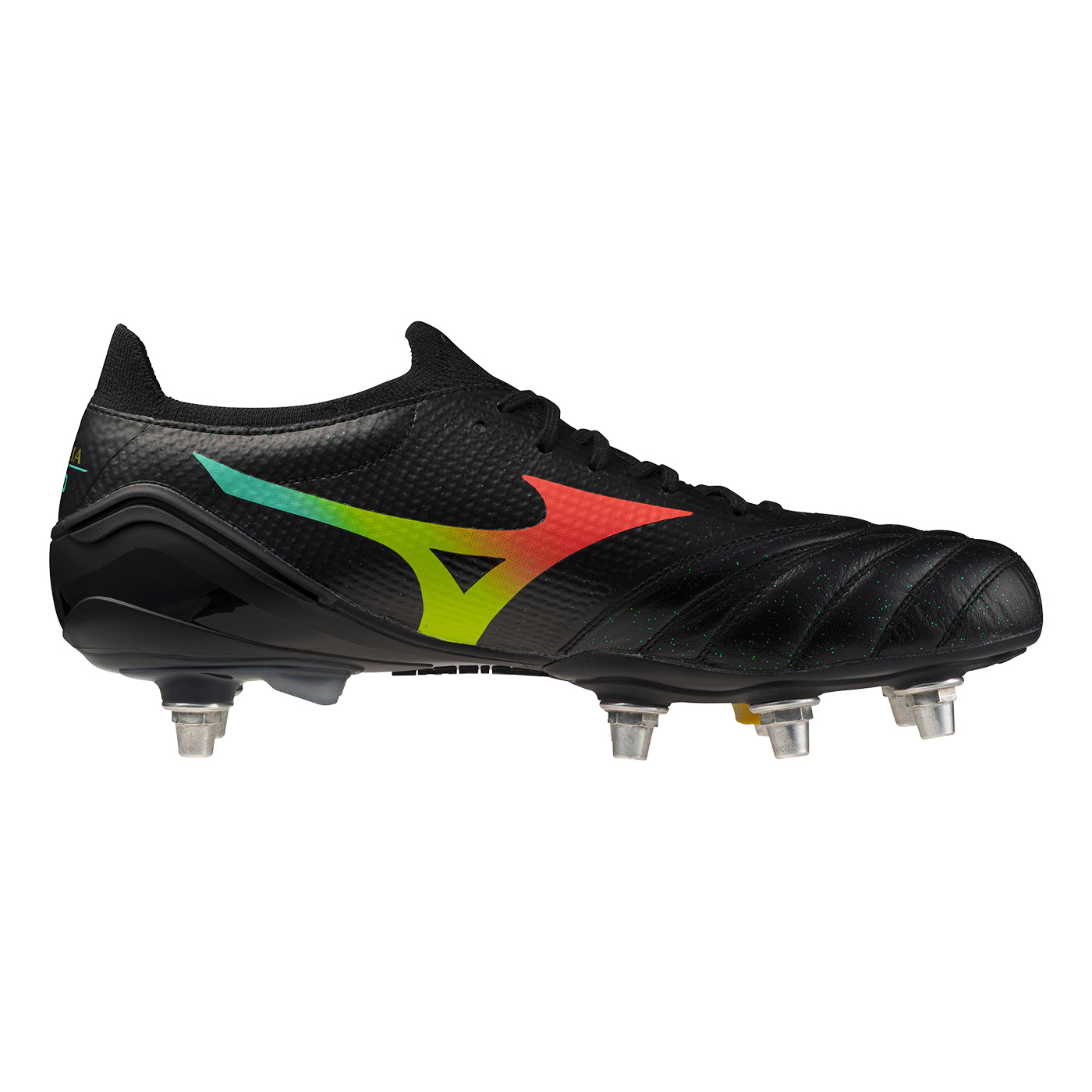 Crampons Mizuno Morelia Neo V β Elite SI Noir P1GC269300 Medial