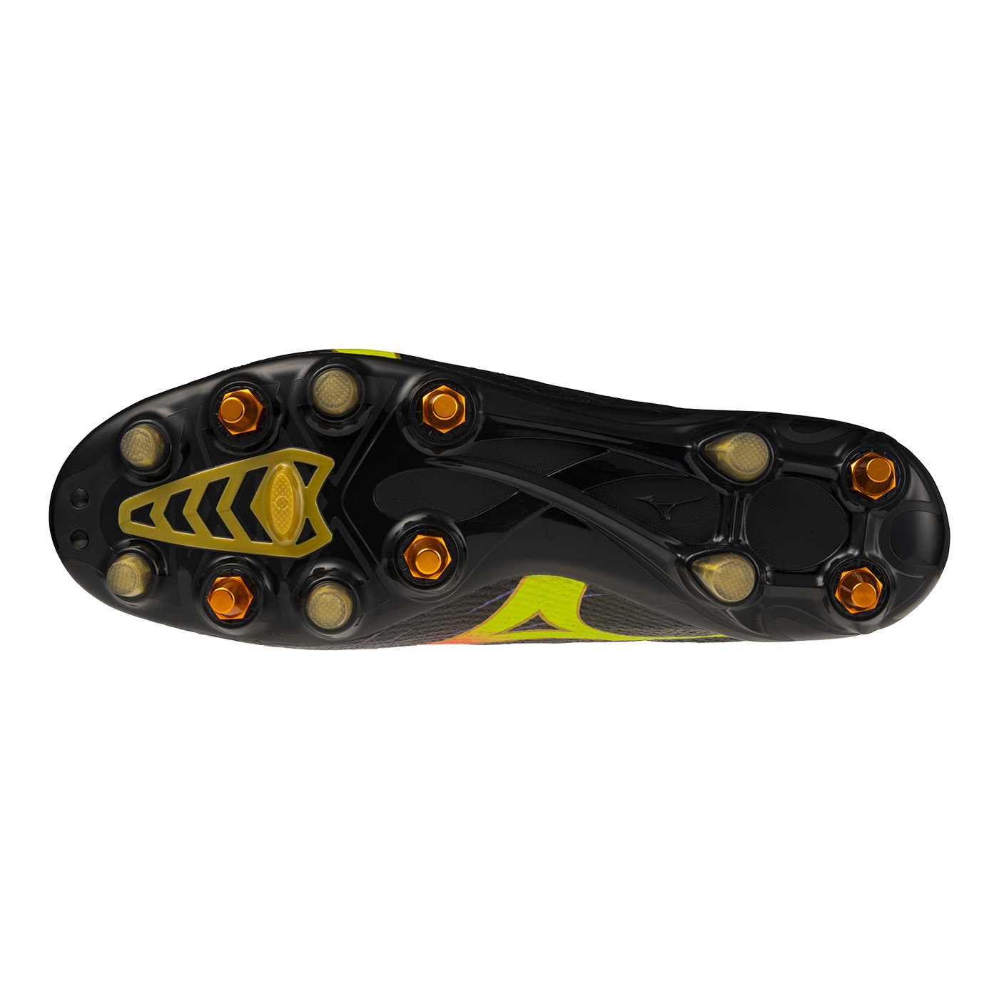 Crampons Mizuno ⍺ III Elite Mix Noir P1GC266200 Bottom
