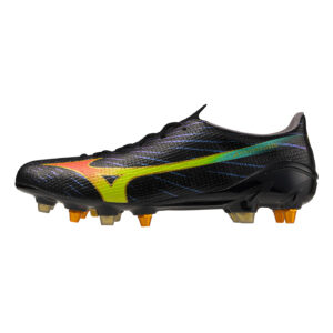 Crampons Mizuno ⍺ III Elite Mix Noir P1GC266200 Lateral