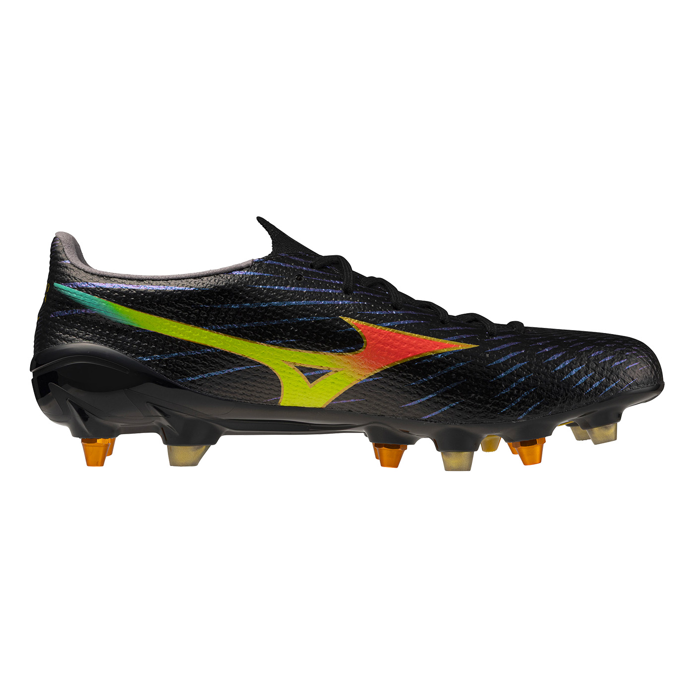 Crampons Mizuno ⍺ III Elite Mix Noir P1GC266200 Medial