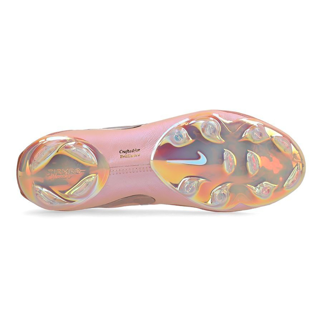 Crampons Nike Tiempo Maestro Elite FG Rose gold et bronze - Edition limité IF4127-960 Bottom